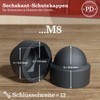 PD® Hexagonal protective caps M8 (wrench size 13), cover caps
