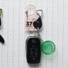 Pine Create Relaxing Rocker Key Style Carabiner, Wood Grain Size: