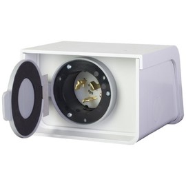 Reliance Controls Non-Metallic Power Inlet Box, Amps 50