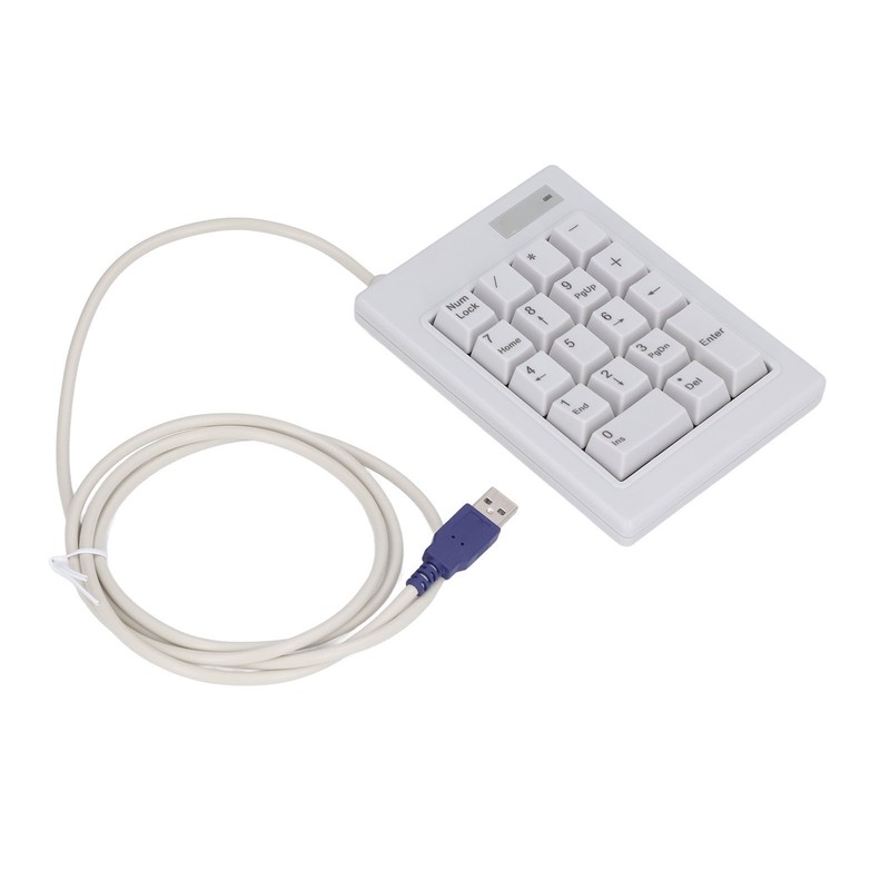 Mechanical Numpad 18 Keys Linear Action Switch USB Port Splashproof