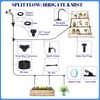 80FT Drip Irrigation Kit, 8mm Hose with 20 Brass 360°