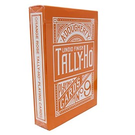 Tally Ho Reverse Fan back (Orange) Limited Ed. by Aloy Studios / USPCC