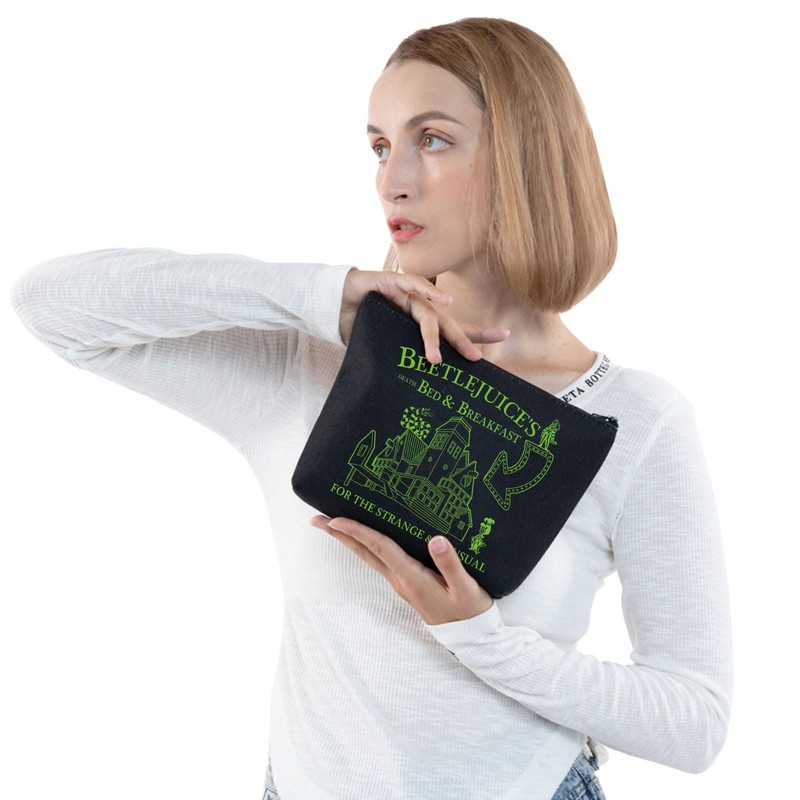 Sandworm Makeup Bag Lydia Deetz Gifts Sandworm Gifts Strange &