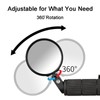 Bike Mirror, Bicycle Mirrors for Handlebars with 360-Degree Rotation and