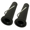 Weightlifting Barbell Adapter Sleeves, Converts 1" to 2" Bars, PP