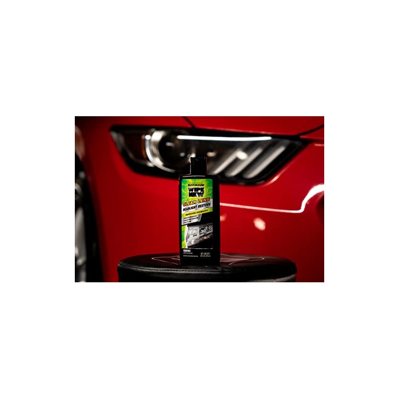 Wipe New Rust-Oleum 381403-6PK Clear Lens Headlight Restore, 8 oz,