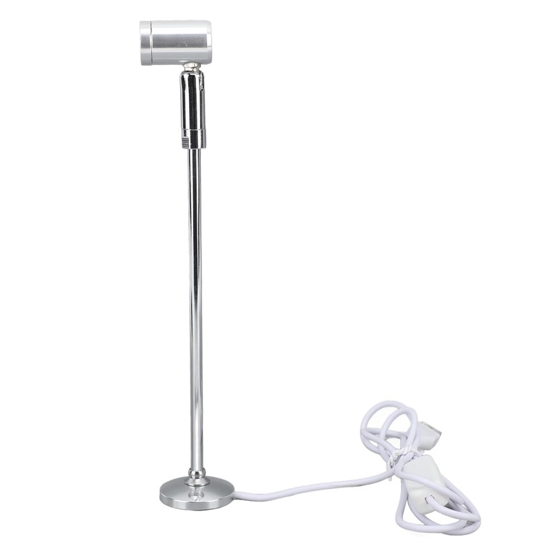 TOPINCN Jewelry Display Spotlight Stand Cabinet LED Spotlight Aluminium Small