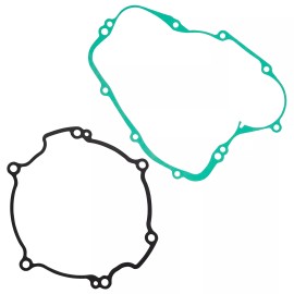 Caltric Clutch Cover Gaskets Outer & Inner for Kawasaki KX80 KX85 KX100 KX112 1998-2024