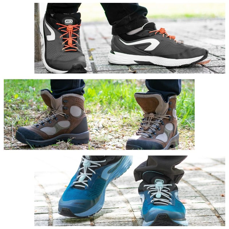 [High FIVE] Shoelaces, Elastic Laces, No Tie Shoelaces, Sneakers, Stretchable,