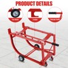 CUBELLIN 55 Gallon Drum Cradle 600lbs Capacity Oil Drum Rack