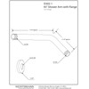 Westbrass 1/2" IPS x 10" Shower Arm with Sure Grip