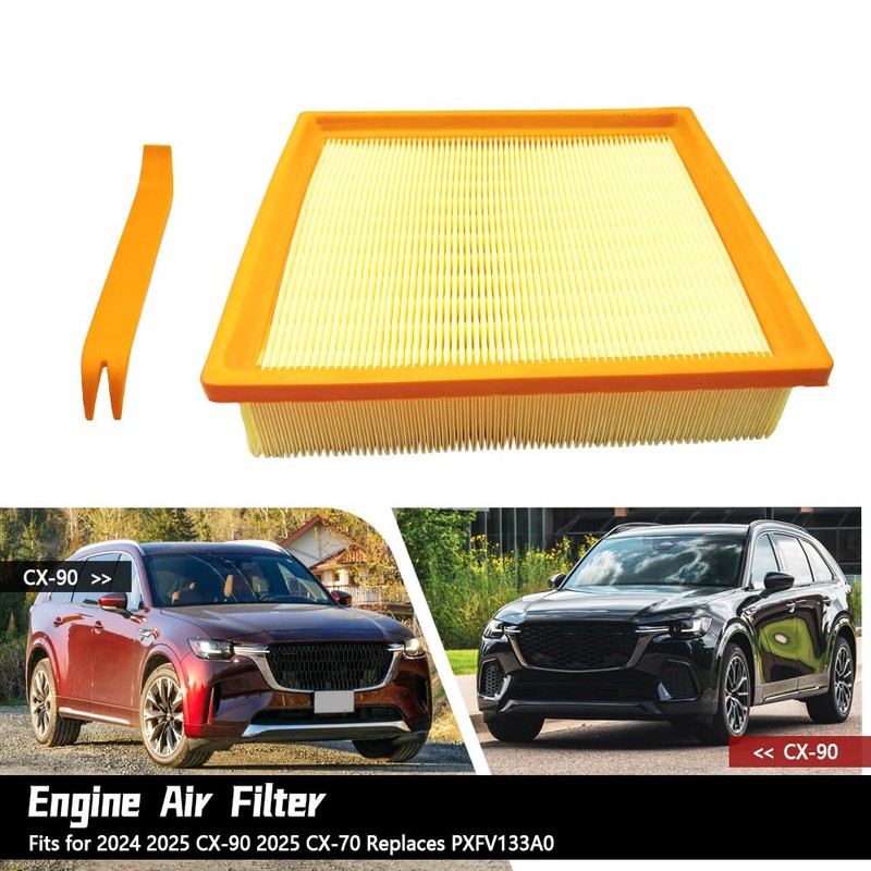 Engine Air Filter for CX-90 CX-70 2024-2025 Replacement PXFV133A0