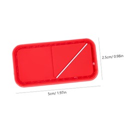 jojofuny 4pcs Replaceable Blood Type Patches Hook and Loop Clothes Patches for Emergency Identification Lightweight and Easy to Use for Outdoor Sports and Wilderness Exploration