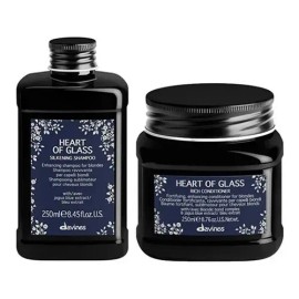 Davines Heart Of Glass Shampoo Y Conditioner Cabellos Rubios                                                                                          
