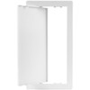 HVAC OV 6 x 12 Inch White Square ABS Plastic