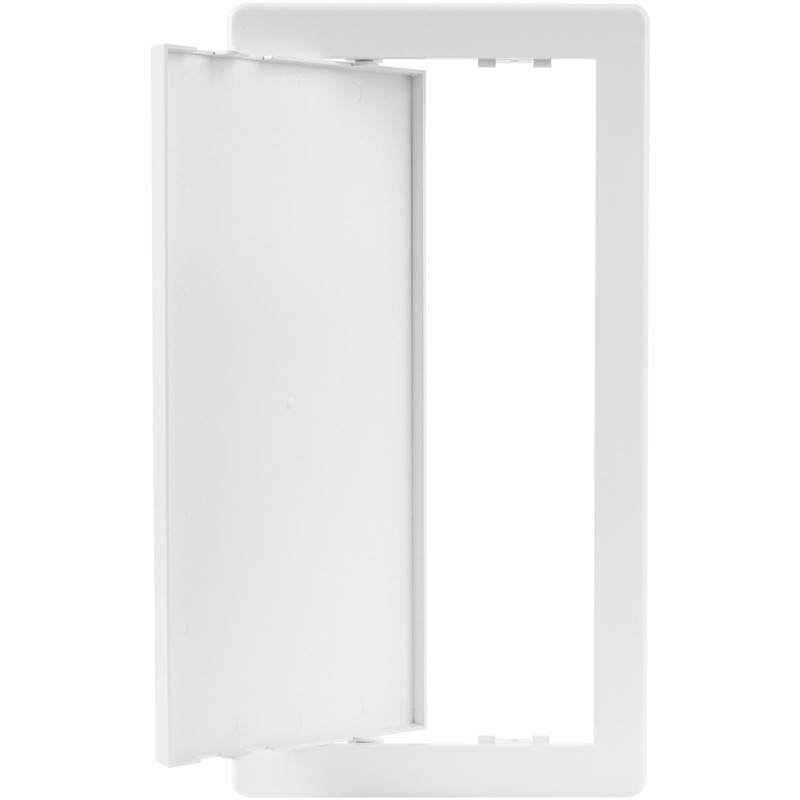 HVAC OV 6 x 12 Inch White Square ABS Plastic