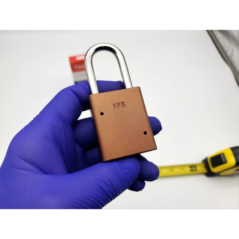 American Lock Padlock 1106D Solid Body 1.5" Shackle Dark Bronze