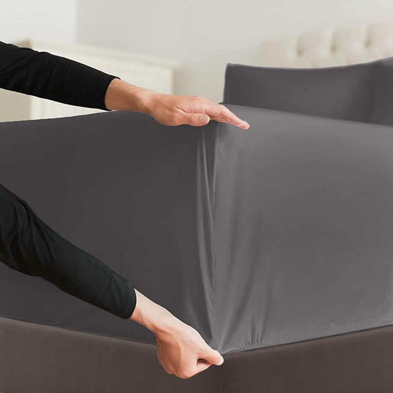 Lazzaro Home bed sheets Fitted sheet Extra Deep Pocket (40