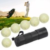 6PCS Golf Fluorescent Light Balls Night Practice Light Glowing Ball