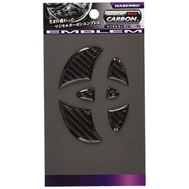 HASEPRO NET7 Magical Carbon Neo (Rear/Front Emblem), Black, Toyota 86 / FJ Cruiser / Mark X / Passo