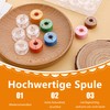 Doxiru 25 bobine in plastica per macchina da cucire con