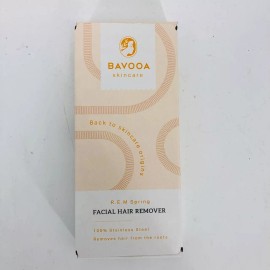 Bavooa Skincare R.E.M Spring Stainless Steel Design Patent Facial Hair Remover