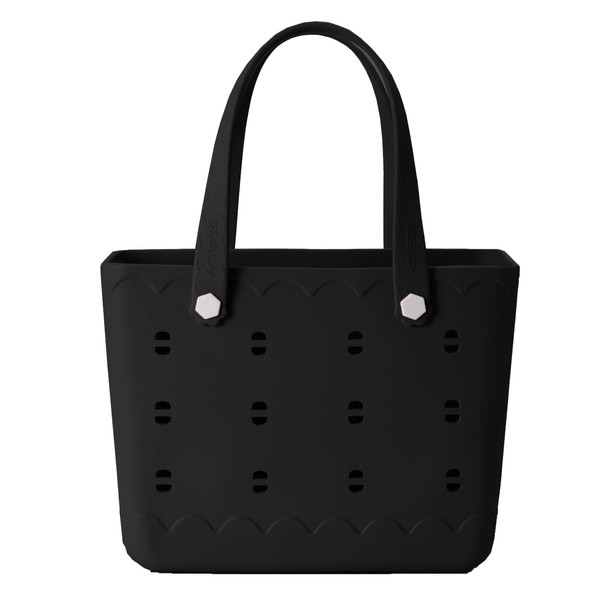 DCDYBBG Rubber Beach Bag Waterproof Washable Tip-Proof Durable Tote Bag