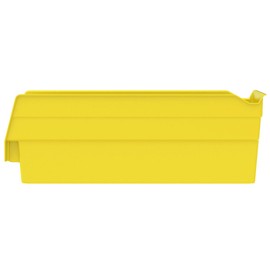 Akro-Mils 30120 Plastic Nesting Shelf Bin Box, (12-Inch x 4-Inch x 4-Inch), Yellow, (24-Pack)