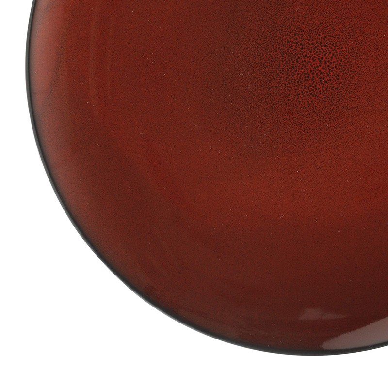 Gibson Elite Soho Lounge Round Reactive Glaze Stoneware Dinnerware Set,