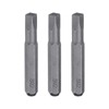 HARFINGTON 3pcs SQ2 Square Screwdriver Bit 5/32" Hex Shank 28mm