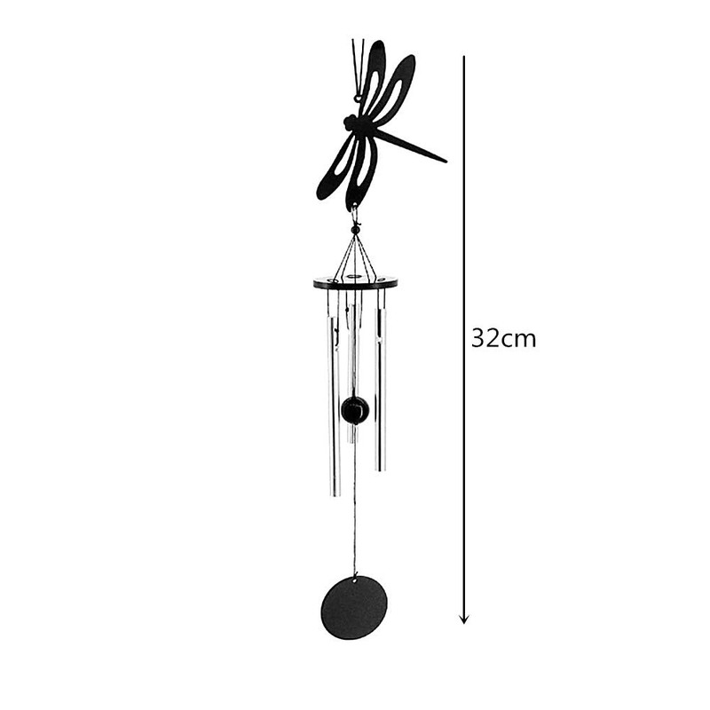 Small Dragonfly Windchimes Chimes Hanging wind chimes Fengshui Ornament Used