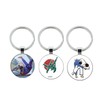 ZENRUIMING 3 x Sports Judo Keychains, Judo Enthusiasts, Zinc Alloy