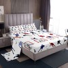 Feelyou Ice Hockey Sheet Set Twin Kids Sports Event Bedding