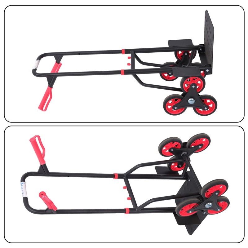 Thomletha Stair Climbing Hand Truck 440lb Capacity Heavy Duty Folding