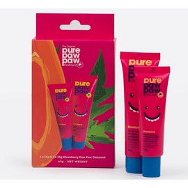 Happy Hannah Pure Paw Paw The Original Pure Paw Paw Ointment Strawberry Duo Set