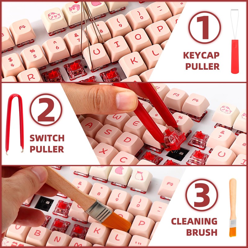 YIMAGUJRX Keyboard Remover Tool Kit 8 Pcs Set, 10g Keyboard