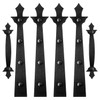 JFOGO Garage Door Strong Magnetic Decorative Hardware Set,4 Faux Garage