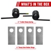 TRUCFUSION Trailer Ramp Spring & Gate Holder Kit RS16933LH RS16933RH