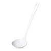 Pearl Metal HB-4627 Ladle, White, Small, Hollow Opened, Blank Kitchen