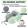 urnexttour Travel Pillow and Blanket Set Neck Pillows Soft Blankets