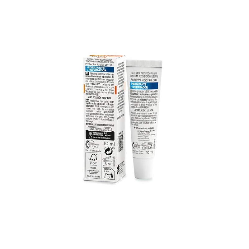 Ecran Sunnique - Balsamo protettivo per labbra SPF 50+ -