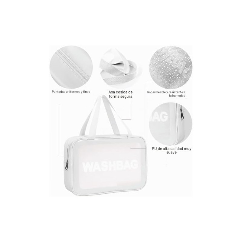 Bluemega Bolsa Neceser De Viaje De 3 Piezas Para Mujeres