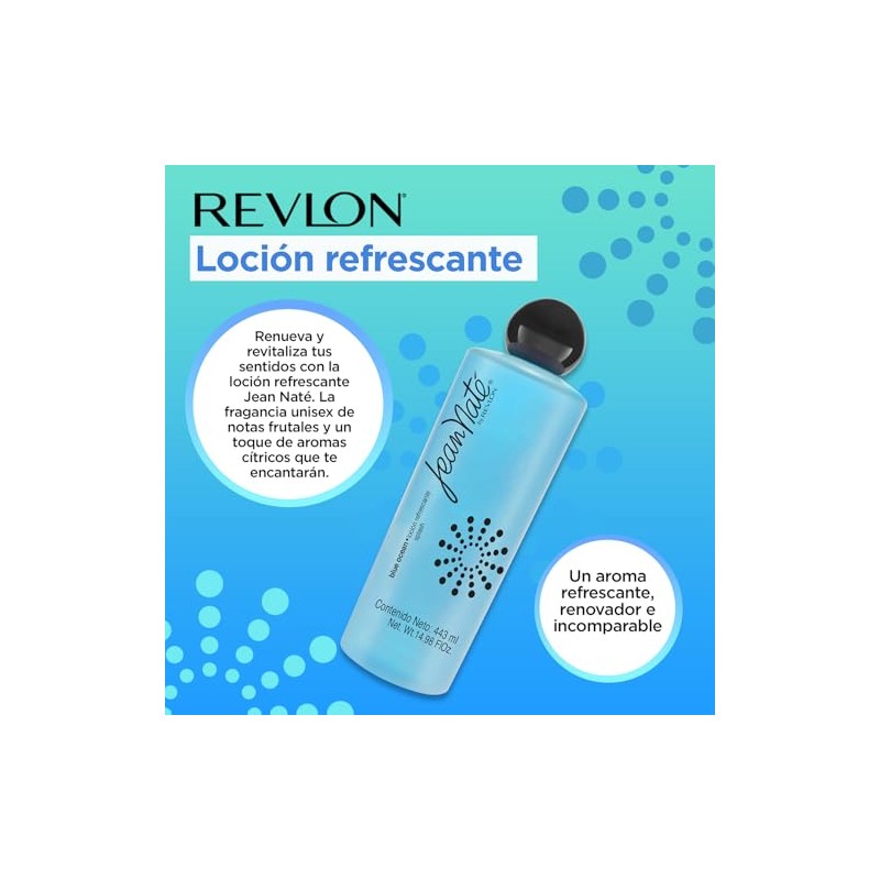 Loción Corporal Jean Naté Blue Ocean 443ml