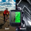 Bike Computer Wireless 28 Functions Waterproof LCD Cycling Computer Speed
