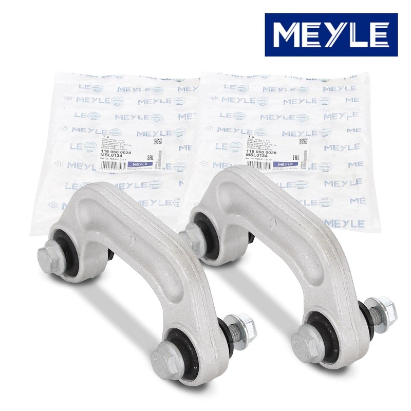 2 x Original Meyle 1160600028 Front Coupling Rod Compatible with