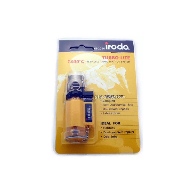 Iroda AT-2056 Turbo-Lite Gas Butane Lighter and Torch - BUY