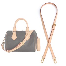 Jiesinlov Vachetta Leather Replacement Crossbody Bags Strap Shoulder Strap for Speedy, 0.70width*(39.4_47.2)length