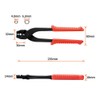 SPEEDWOX Tube Bending Pliers Brake Line Pliers Forming Tool with