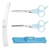 2-Piece Hair Tips Cutting Aid Stencil Pony Cutting Aid Haircut