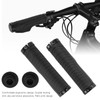 Mountain Bike Soft Handlebar Grips Bicycle Double Lock AntiSlip Rubber